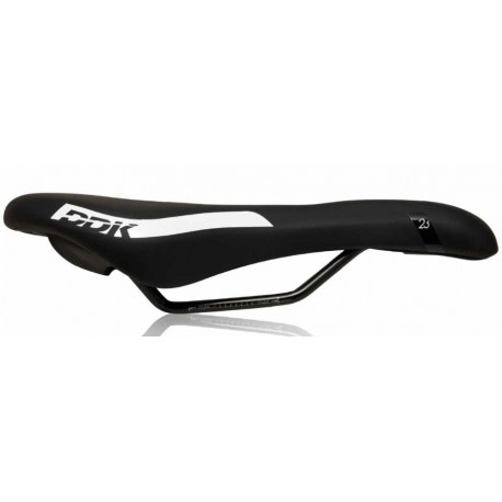 Седло спортивное с отверстием DDK 3737V 272*140 черное с белым