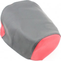 Чохол переднього сидіння (еластичний, міцний матеріал), чорний-червоний Україна (318983)