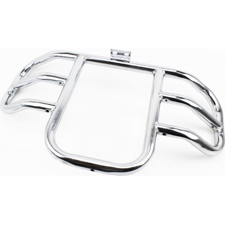 Дуга защитная, хром под углом 28мм Китай