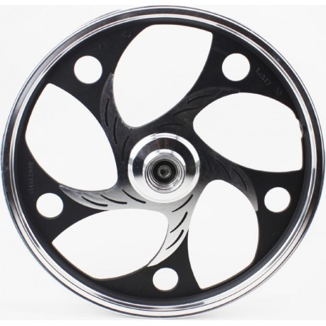 Диск колісний передній литий 1,4x17" ACTIVE "хвиля", чорний "під дискове гальмо" (вісь 12мм) Китай