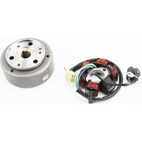 Магнето в сборе (на 6 катушек) Китай