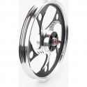 Диск задній литий 1,6x17" ALPHA/ACTIVE "хвиля", чорний (вісь 12мм) Китай