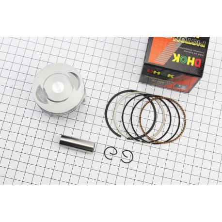 Поршень к-кт 140cc 56мм+0,50 (палець 13мм, висота поршня 37мм) DHOK