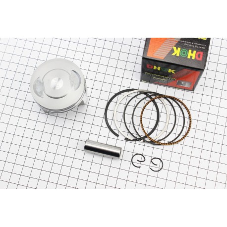 Поршень к-кт 140cc 56мм+1,00 (палец 13мм, высота поршня 37мм) DHOK