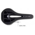 Сідло спортивне з отвором DDK 3735 272*140 чорне з білим