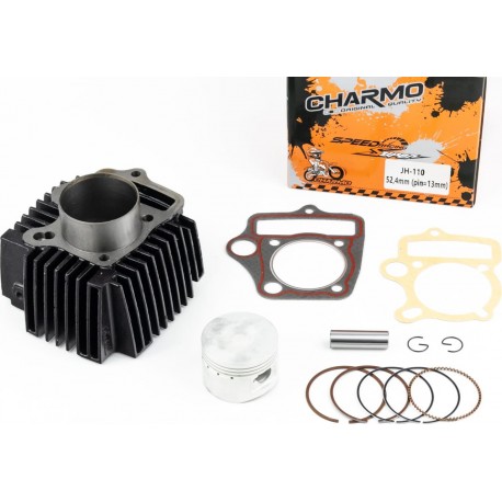 Циліндр к-кт (цпг) 110cc-52,4мм (палець 13мм), Тайвань CHARMO