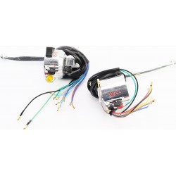 Блок кнопок на руле левый, правый к-кт с рычагами (под зеркала М10) DELTA Китай