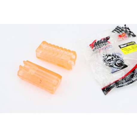 Резинка подножки ALPHA к-кт 2шт, оранжевый TMMP