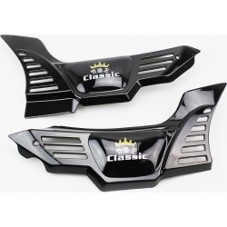 Пластик боковой лев., прав. к-кт 2шт, чёрный, NEW тип 2 Китай