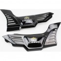 Пластик боковой лев., прав. к-кт 2шт, чёрный, NEW тип 2 Китай