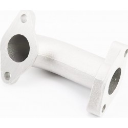 Патрубок карбюратора (алюминий), d-22мм, h-95мм Китай