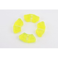 Демпферная резинка заднего спицованного колеса (к-кт 4шт) "силикон, жёлтые " Китай