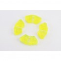 Демпферная резинка заднего спицованного колеса (к-кт 4шт) "силикон, жёлтые " Китай