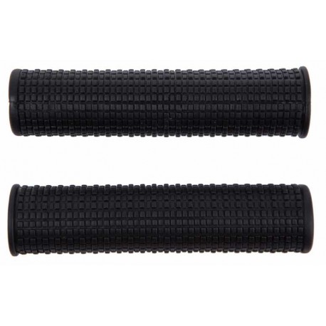 Грипсы L120мм BRAVVOS FL-323 резиновые черный