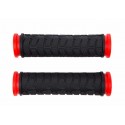 Грипси L122мм BRAVVOS FL-424 гумові чорно-червоний