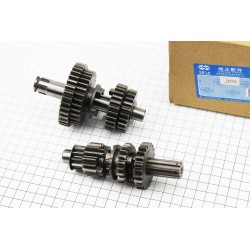 Коробка передач (два вала с шестернями), d-12мм под подшипник JIALING