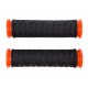 Грипсы L122мм BRAVVOS FL-424 резиновые черно-оранжевый