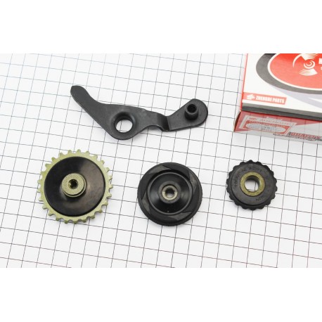 Ролики цепи ГРМ+коромысло к-кт 4 шт ZHENGHE