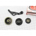 Ролики ланцюга ГРМ+коромисло к-кт 4шт ZHENGHE