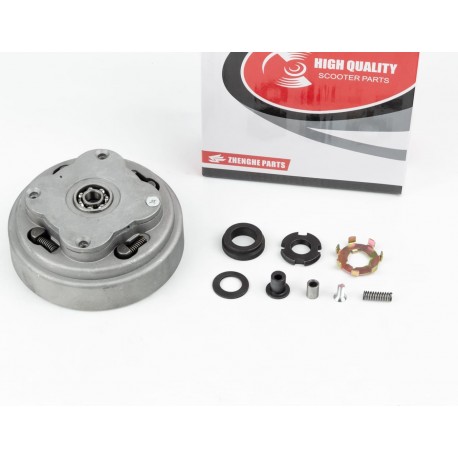 Сцепление двухдисковое в сборе (корзина) Delta 70/110cc "механика"+6 деталей ZHENGHE