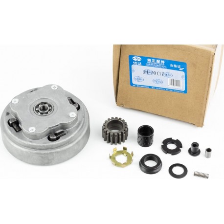 Зчеплення дводискове в зборі (кошик) Delta 70/110cc "механіка"+9 деталей JIALING