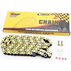 Цепь привода колеса 428HVOx112L GOLD (с сальниками) TMMP