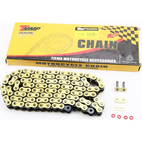 Цепь привода колеса 428HVOx112L GOLD (с сальниками) TMMP