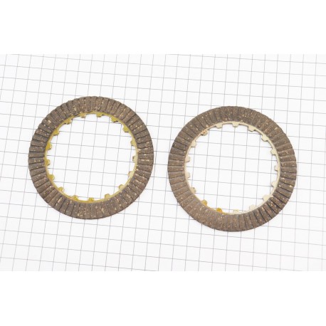 Диск зчеплення фрикційний, к-кт 2шт DELTA Viper