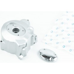 Кришка двигуна, ліва (для статора магнето на 6 котушок)+кришка овальна ACTIVE TATA