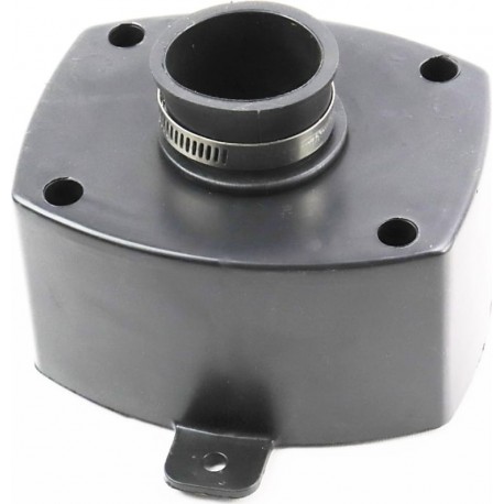 Фільтр повітряний в зборі "овальний" (з паперовим елементом) Китай (357111)