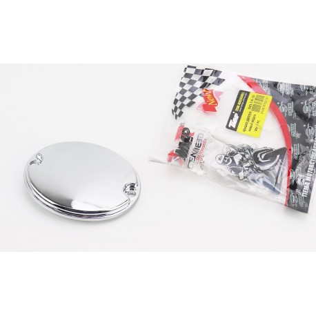 Кришка (овальна, пластик) правої кришки двигуна, хром TMMP