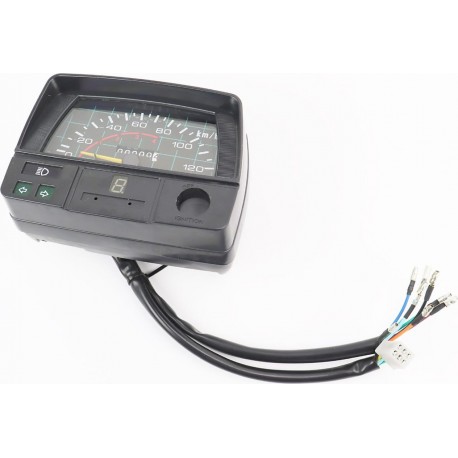 Спидометр "квадрат" 120 км/ч (фишка "мама"+8 проводов) Китай