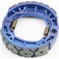 Гальмівні колодки задні к-кт, 105мм (пружини прямі, накладки з вибіркою), синій JWBP