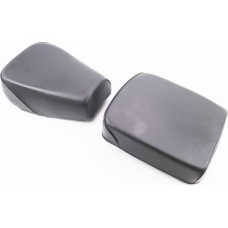 Сидение переднее+сидение заднее широкое, 250мм на металлической основе к-кт 2шт Китай