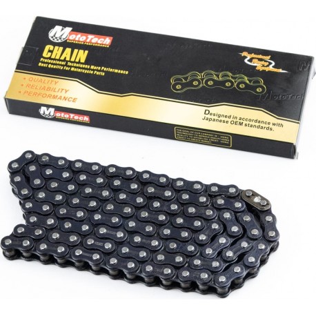 Цепь привода колеса 428HSx112L (цельная втулка) Mototech
