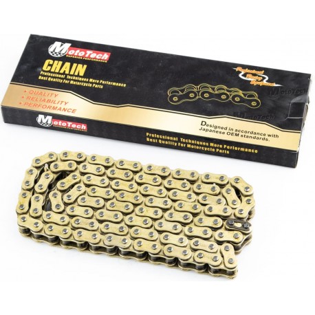 Ланцюг приводу колеса 428HVOx118L GOLD (з сальниками) Mototech