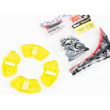 Демпферна резина заднього спицьованого колеса (к-кт 4шт) "силікон, жовті" TMMP