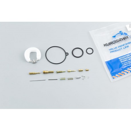 Ремонтний к-кт карбюратора 70cc, 15 деталей+поплавок KUROSAWA