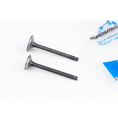 Клапан впускной, выпускной к-кт 70-110-125cc KUROSAWA