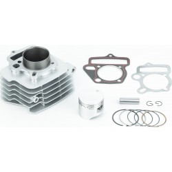 Циліндр к-кт (цпг) 125cc-52,4мм (палець 13мм, висота циліндра 78,5мм, висота поршня 44мм), з вухом Китай