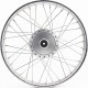 Диск передній спицьований (колесо) 1,4x17" DELTA, хром (вісь 10мм) Китай