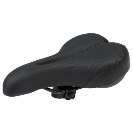 Седло комфортное с отверстием CPO 3097 270*165 мм черный