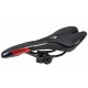 Седло спортивное с отверстием CPO 1290 280*135 мм черный с красным
