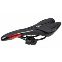 Седло спортивное с отверстием CPO 1290 280*135 мм черный с красным