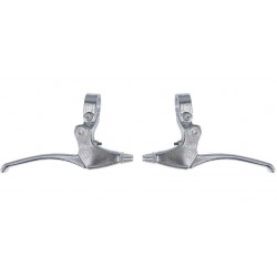 Ручки тормозные AL серебристый Winzip WR-348D