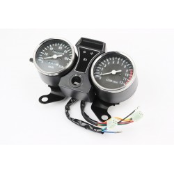 Спідометр "подвійний" 120 км/год. тахометр механічний (широке кріплення) Китай