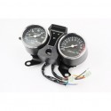 Спідометр "подвійний" 120 км/год. тахометр механічний (широке кріплення) Китай
