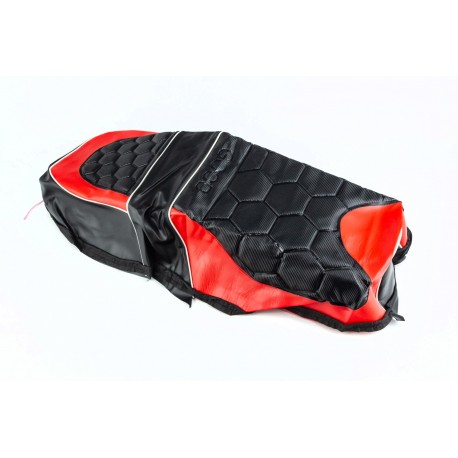 Чехол сиденья, чёрно-красный Китай