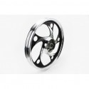 Диск задній литий 1,6x17" ALPHA/ACTIVE "хвиля", чорний (вісь 12мм) TATA
