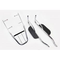 Багажник задний+подножки к-кт, хром тип 3 Viper